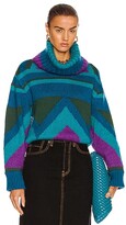 Thumbnail for your product : Alberta Ferretti Turtleneck Sweater in Blue