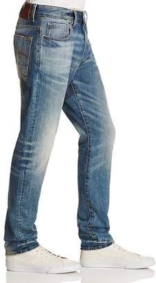 G Star 3301 Tapered Slim Fit Jeans in Medium Blue