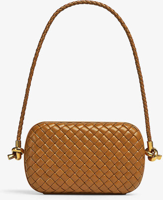 Woven Leather Shoulder Bag | ShopStyle