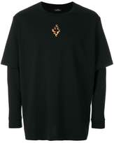 Thumbnail for your product : Marcelo Burlon County of Milan Fire Cross T-shirt