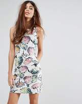 Thumbnail for your product : Warehouse Decoupage Floral Dress