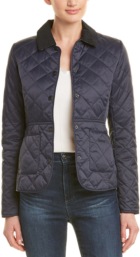 barbour deveron quilted jacket