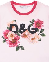 Thumbnail for your product : Dolce & Gabbana Printed Cotton Jersey T-shirt