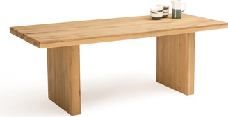 La Redoute Interieurs Vova Solid Oak Dining Table (Seats 6/8)