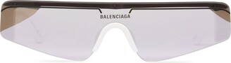 Balenciaga Ski Rectangle Sunglasses