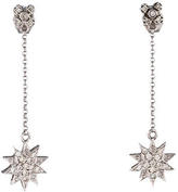 Thumbnail for your product : Sydney Evan Diamond Star Drop Earrings