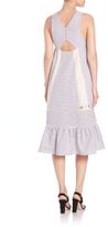 Thumbnail for your product : Thakoon Cotton Crochet-Inset Dress