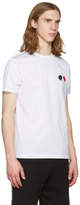 Thumbnail for your product : Moncler White Embroidered T-Shirt