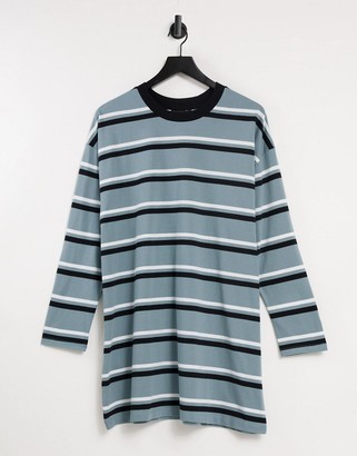 Striped T Shirt Dress Long Sleeve | Shop the world's largest 