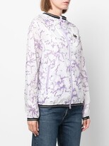 Thumbnail for your product : Blauer Floral Contrast-Trimmed Track Jacket