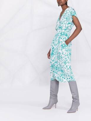 Etoile Isabel Marant Floral-Print Midi Dress