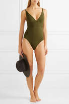 Thumbnail for your product : Eres Les Essentiels Larcin Swimsuit - Army green