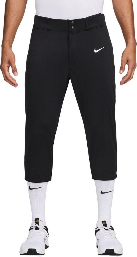 Nike Men's Vapor Select 2 High Baseball Pants, XS, Black/White