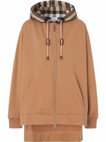 Thumbnail for your product : Burberry Check-Panel Hoodie