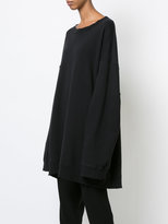 Thumbnail for your product : Undercover oversized raw edge sweater