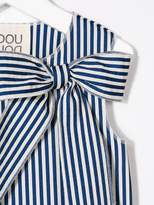 Thumbnail for your product : Douuod Kids striped bow tank top
