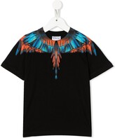 Thumbnail for your product : Marcelo Burlon County Of Milan Kids graphic-print cotton T-shirt
