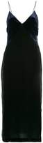 Thumbnail for your product : Dion Lee laced velvet slip dress