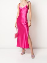 Thumbnail for your product : Dannijo Tie Strap Slip Dress