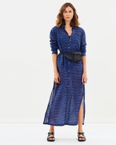 Thumbnail for your product : Double Rainbouu Sitar Noir Maxi Shirt Dress