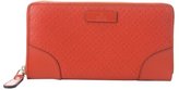 Thumbnail for your product : Gucci oxidation diamante leather zip continental wallet