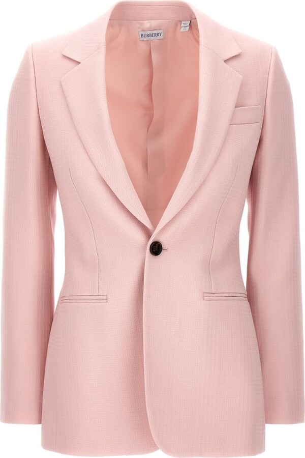 Burberry Single-Breasted Tailored Blazer