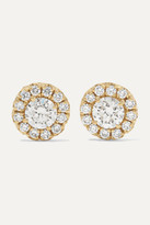Thumbnail for your product : Suzanne Kalan 18-karat Gold Diamond Earrings