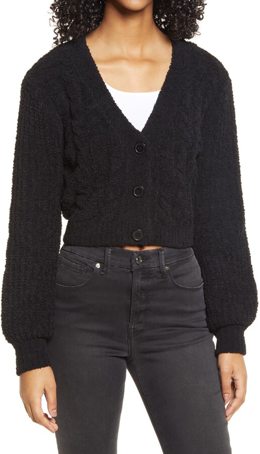 bdg mari cropped cardigan