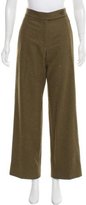 Thumbnail for your product : Reed Krakoff Wool High-Rise Pants
