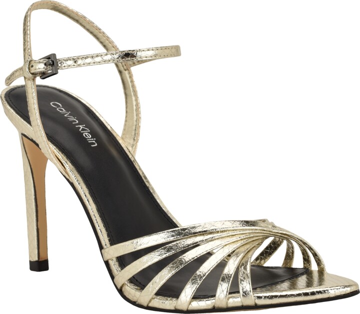 Calvin Klein Women's Daniella Strappy Stiletto Dress Sandals
