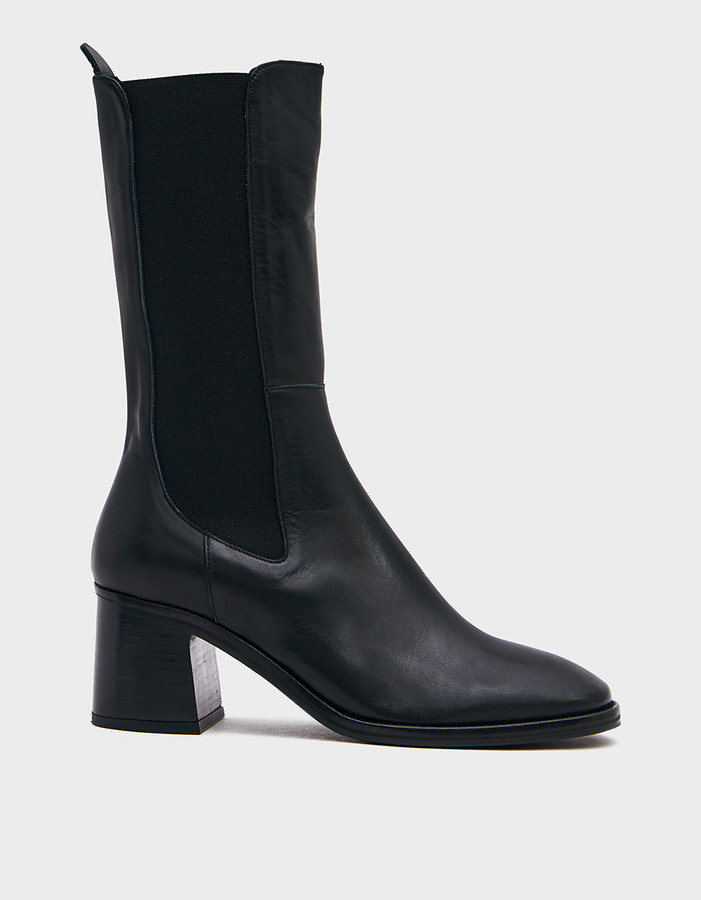 Miista Women's Macy Boot in Black, Size 