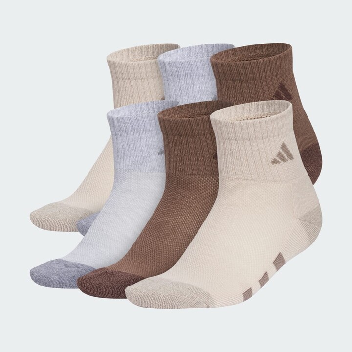 Athletic Cushioned 6-Pack Quarter Socks Kids