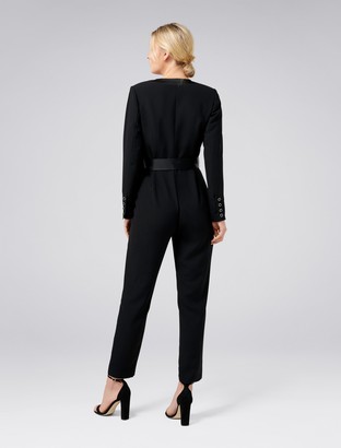 Ever New Sue Satin Bow Jumpsuit