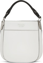 Thumbnail for your product : Prada White Small Margit Bag