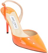 Thumbnail for your product : Jimmy Choo neon flame patent leather 'Tilly'slingback pumps