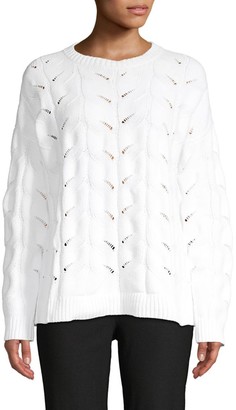 Eileen Fisher Organic Cotton Crewneck Sweater
