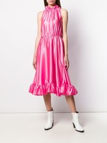 Thumbnail for your product : MSGM Bow And Ruffles Dress