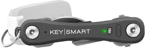KeySmart Pro With Tile Smart Location; Slate