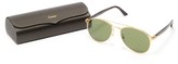 Thumbnail for your product : Cartier C De Metal & Acetate Sunglasses - Gold