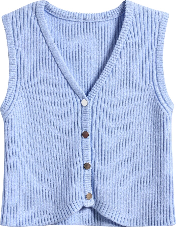 Freshman Kids' Rib Sweater Vest