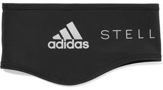 adidas by Stella McCartney Run Printed Stretch-fleece Headband - Black