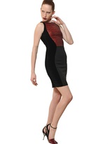 Thumbnail for your product : Antonio Berardi Croco Silk Jacquard & Viscose Cady Dress