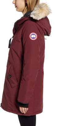 Canada Goose Rosemont Arctic Tech 625 Fill Power Down Parka with Genuine Coyote Fur Trim