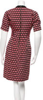 Thumbnail for your product : Mayle Jacquard Short Sleeve Dress