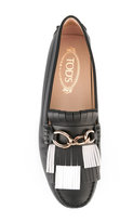 Thumbnail for your product : Tod's fringed trim driving shoes