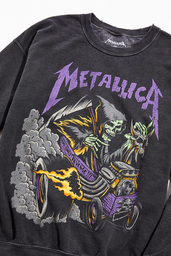 crewneck metallica
