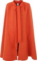 Tied Concealed-Fastening Cape 