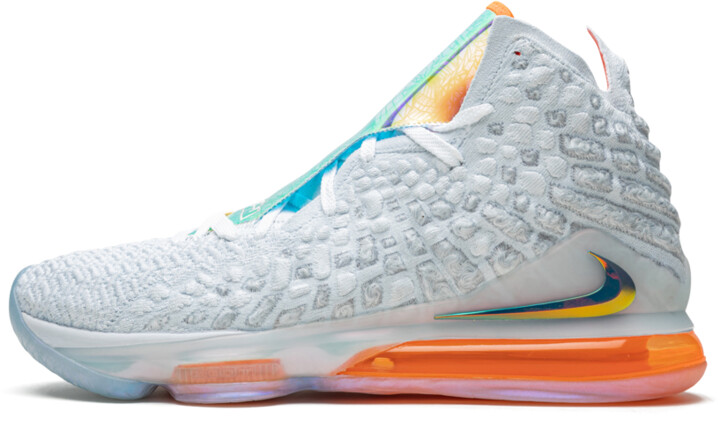 orange basketball sneakers