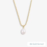 Thumbnail for your product : Victoria Emerson Diana Pearl Droplet Necklace