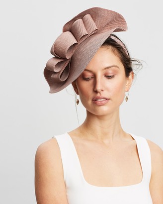 Max Alexander - Women's Brown Fascinators - Large Plate Racing Fascinator - Size One Size at The Iconic